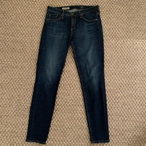 AG Blue Jeans The Stevie Ankle